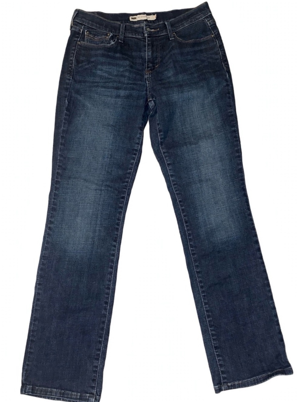 505 Levi's Dark Blue Flare Jeans
